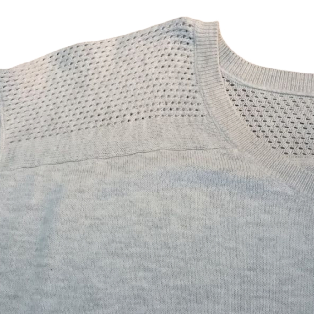 Banana Republic Heather Gray Knit Top - Picture 7 of 12